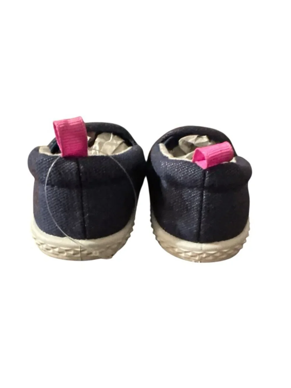 Canvas Baby Girl Slip On Shoes Blue Size 3 new